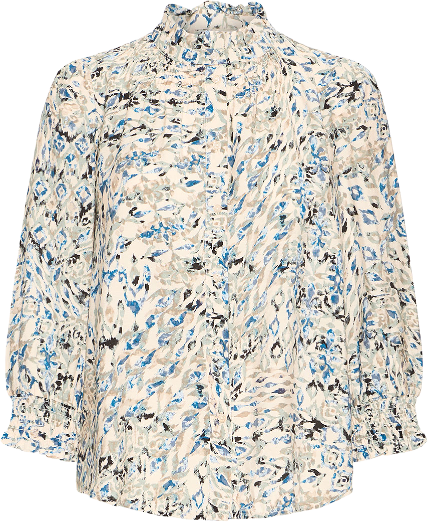 FRHITAS Shirt, från Fransa, i färgen Bering Sea Art.