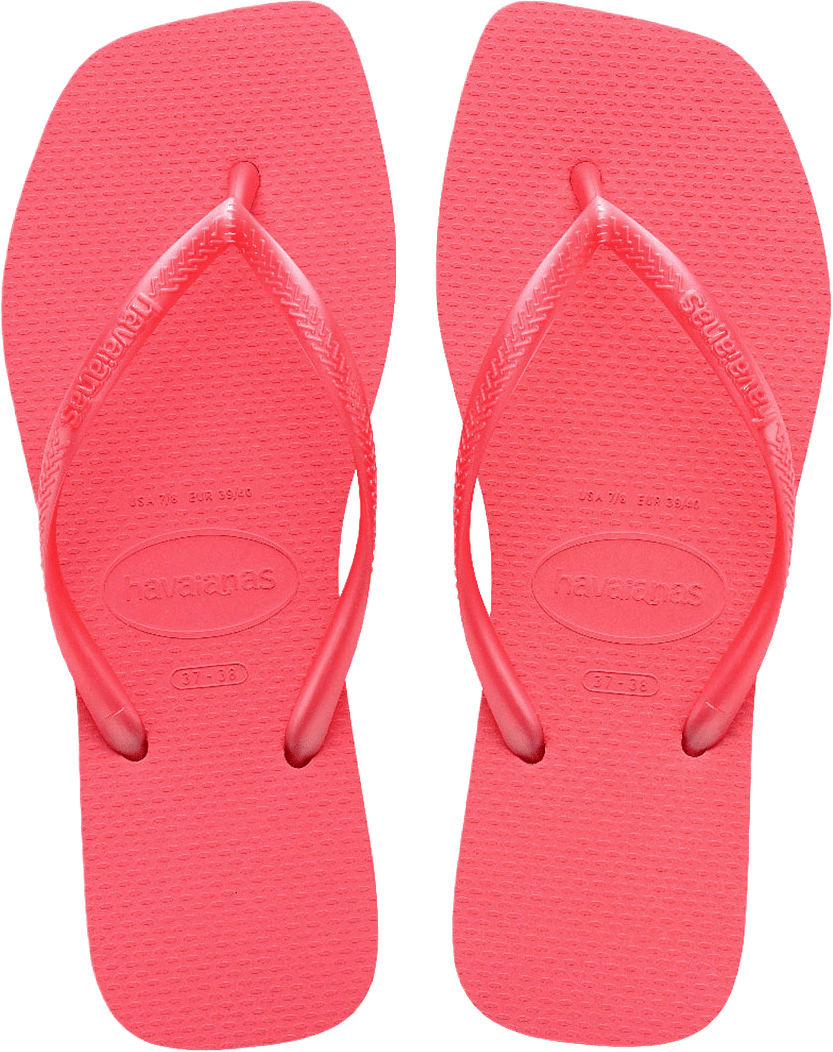 Hav. Slim Square, från Havaianas, i färgen 9260 Tropical Coral.