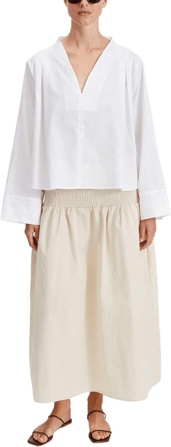 Javeria Blouse, från Stylein, i färgen White.
