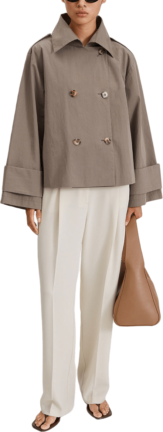 Serano Jacket, från Stylein, i färgen Mud.