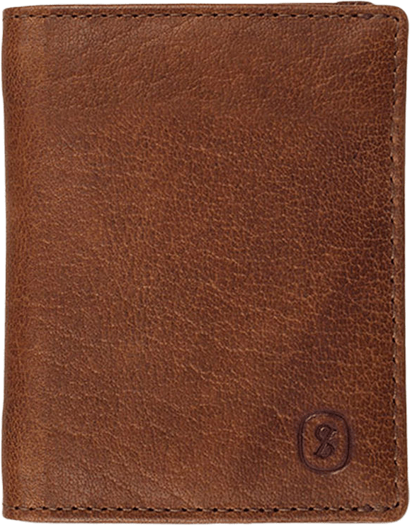 Emil plånbok, från Saddler, i färgen Midbrown2.