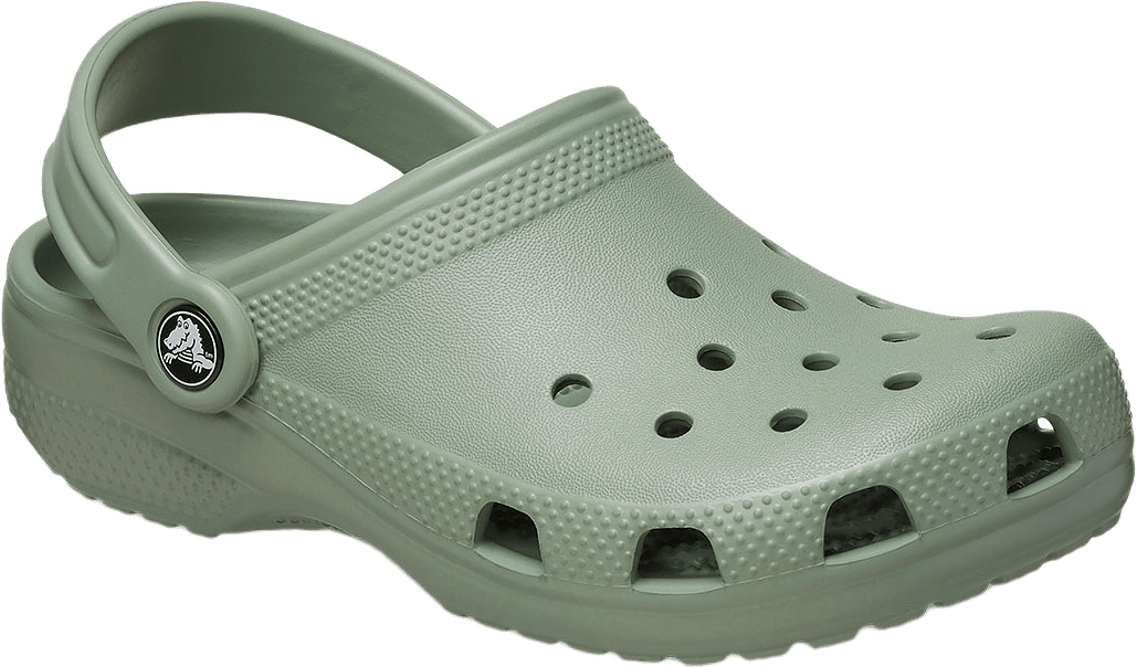 Classic Clog, från Crocs, i färgen Moss.