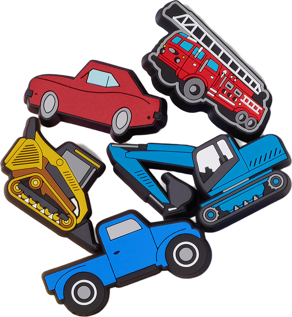 Lights Up Cars Jibbitz, från Crocs, i färgen Multi.