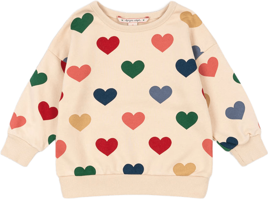 LOU SWEAT SHIRT, från Konges Sløjd, i färgen Bon Coeur Coloré.
