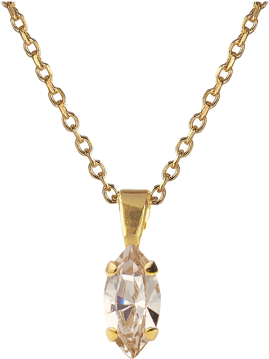 Petite Navette Necklace