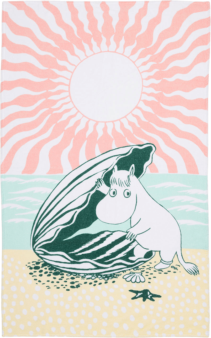 Mumin Strandhandduk 93x150 cm