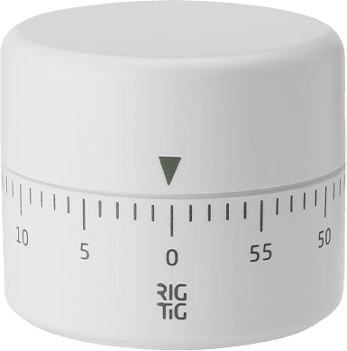 TIME-IT timer, från Rig-tig, i färgen Vit.
