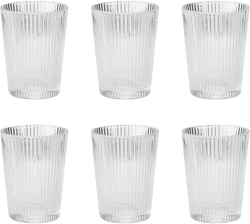 Pilastro dricksglas 0.15 l. 6 Stk clear, från Stelton, i färgen Clear.