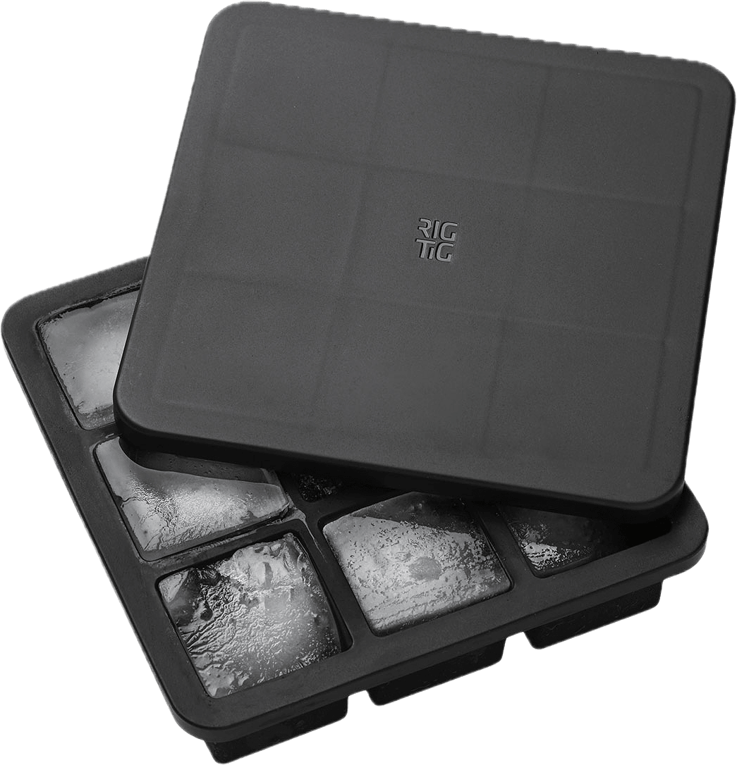 FREEZE-IT Iskubsform med lock H 5 cm svart, från Rig-tig, i färgen Svart.