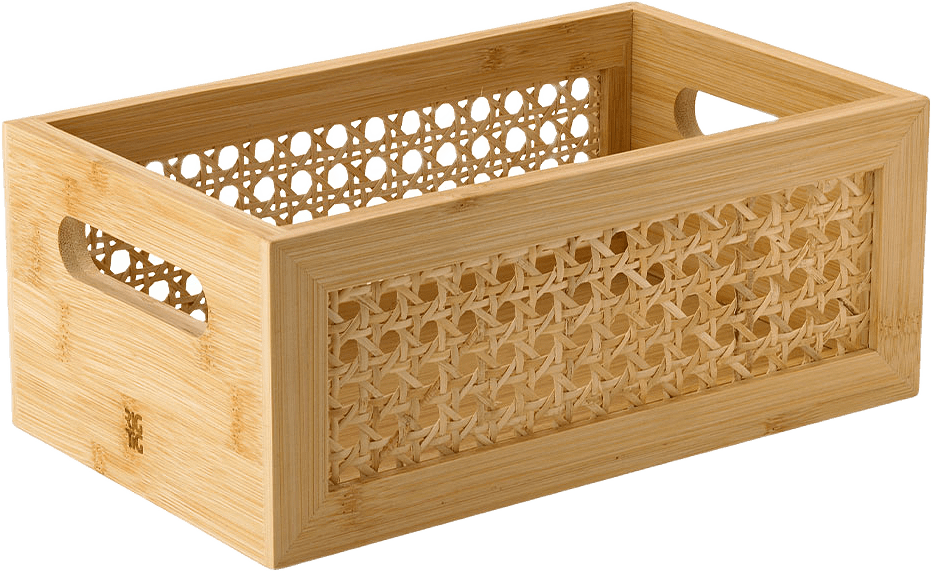 BAMBOO BOX förvaringsbox W 15 cm bamboo, från Rig-tig, i färgen Bamboo.