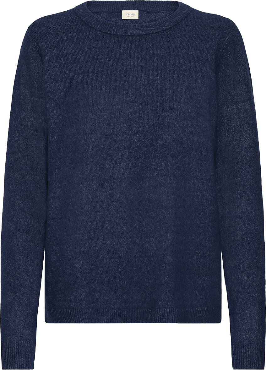 Frellis Pullover, från Fransa, i färgen Night Sky Melange.