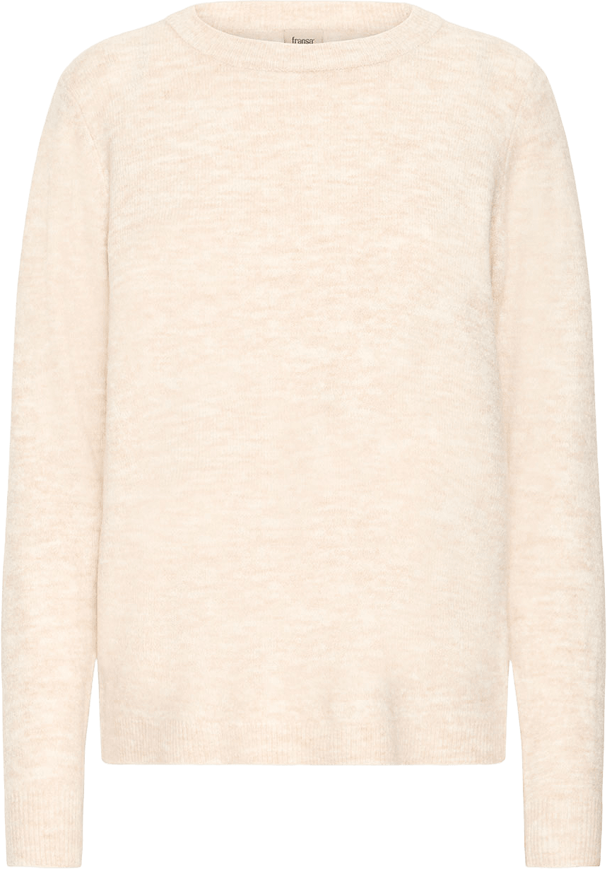 Frellis Pullover, från Fransa, i färgen Limestone Melange.