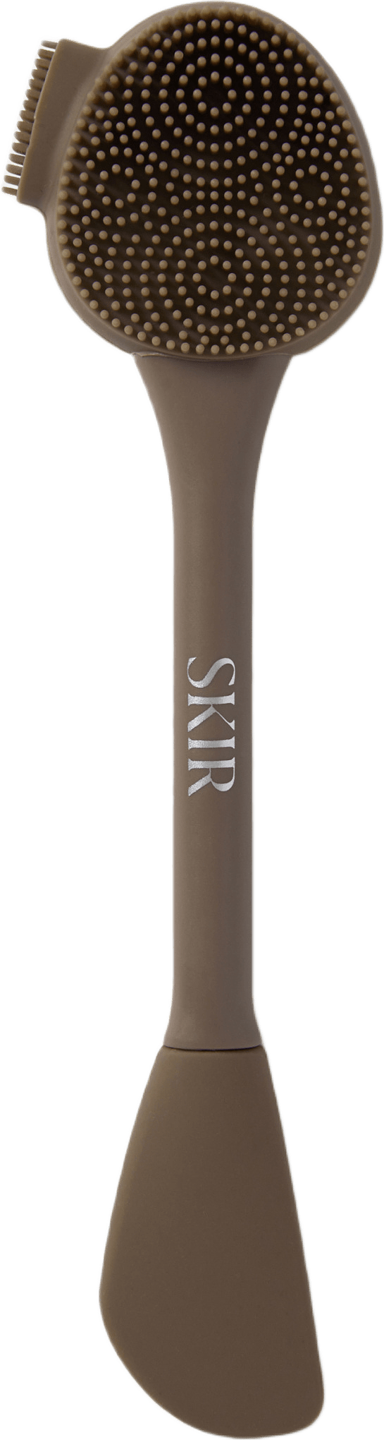 Facial Exfoliating Brush With Spatula, från Skir, i färgen Nougat.
