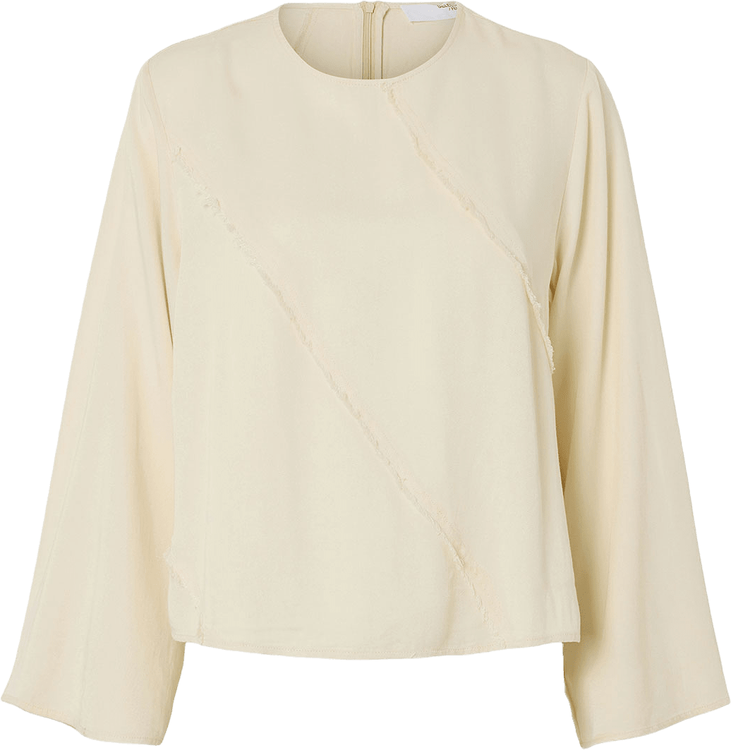 SLFIVANA 7/8 TOP B, från Selected Femme, i färgen Birch.