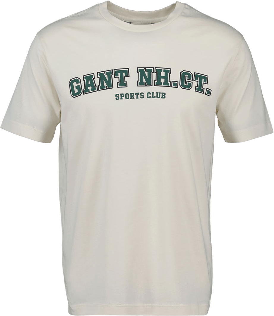 Graphic T-Shirt, från GANT, i färgen Cream.