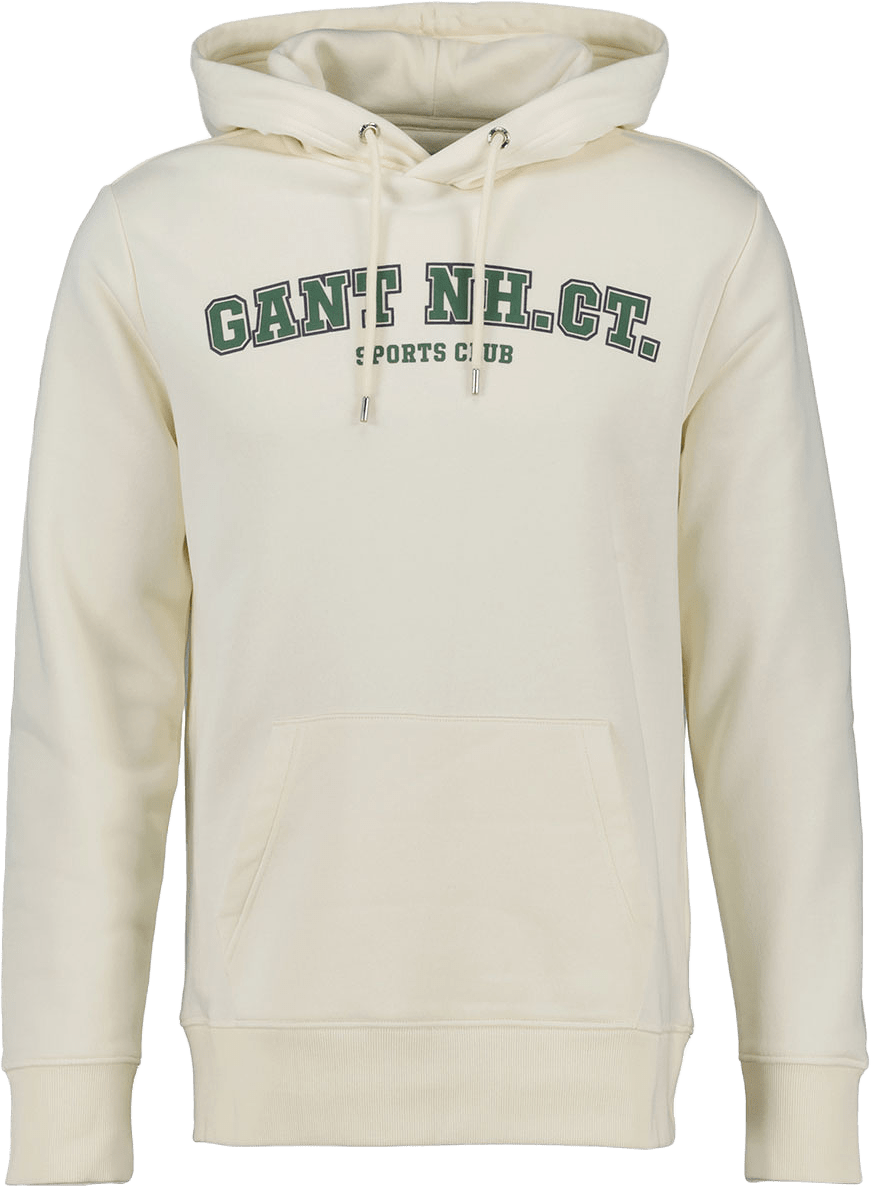 Graphic Hoodie, från GANT, i färgen Cream.