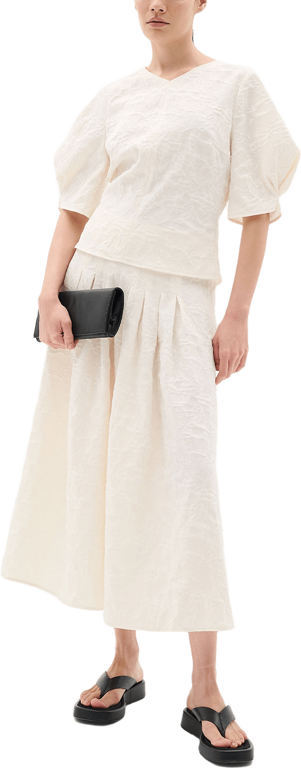 CennoxIW Top, från Inwear, i färgen Whisper White.