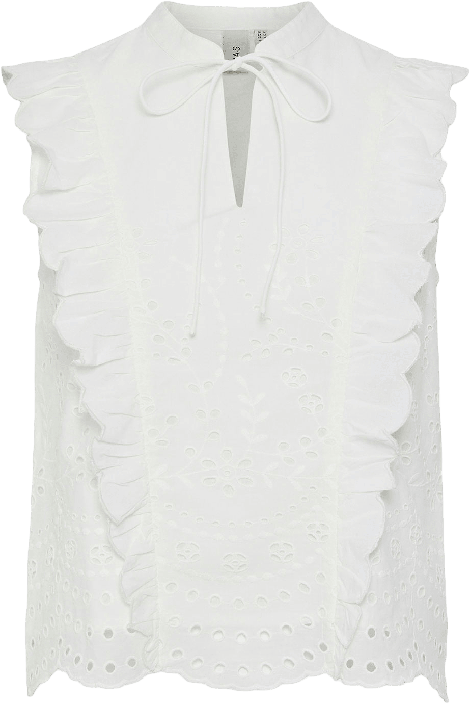 YASLUMA SL TOP, från Y.A.S, i färgen Star White.