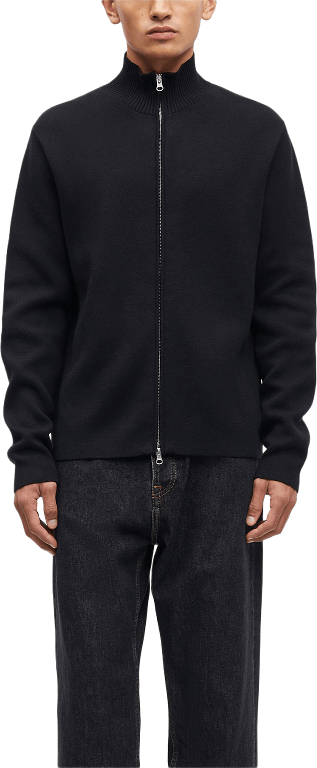 Saniklas Full Zip 15333, från SAMSOE SAMSOE, i färgen Black.