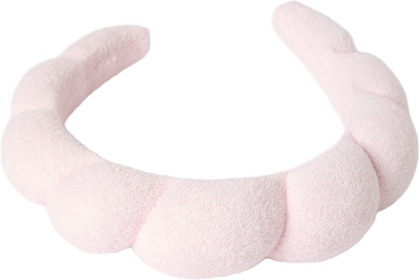 Terry Headband, från Å BEAUTY, i färgen Light Pink.