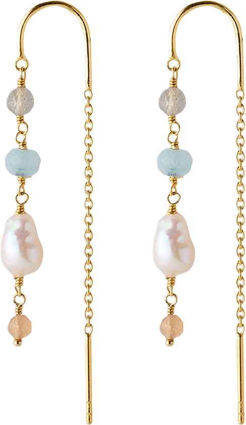 Mellow Blue Earchains