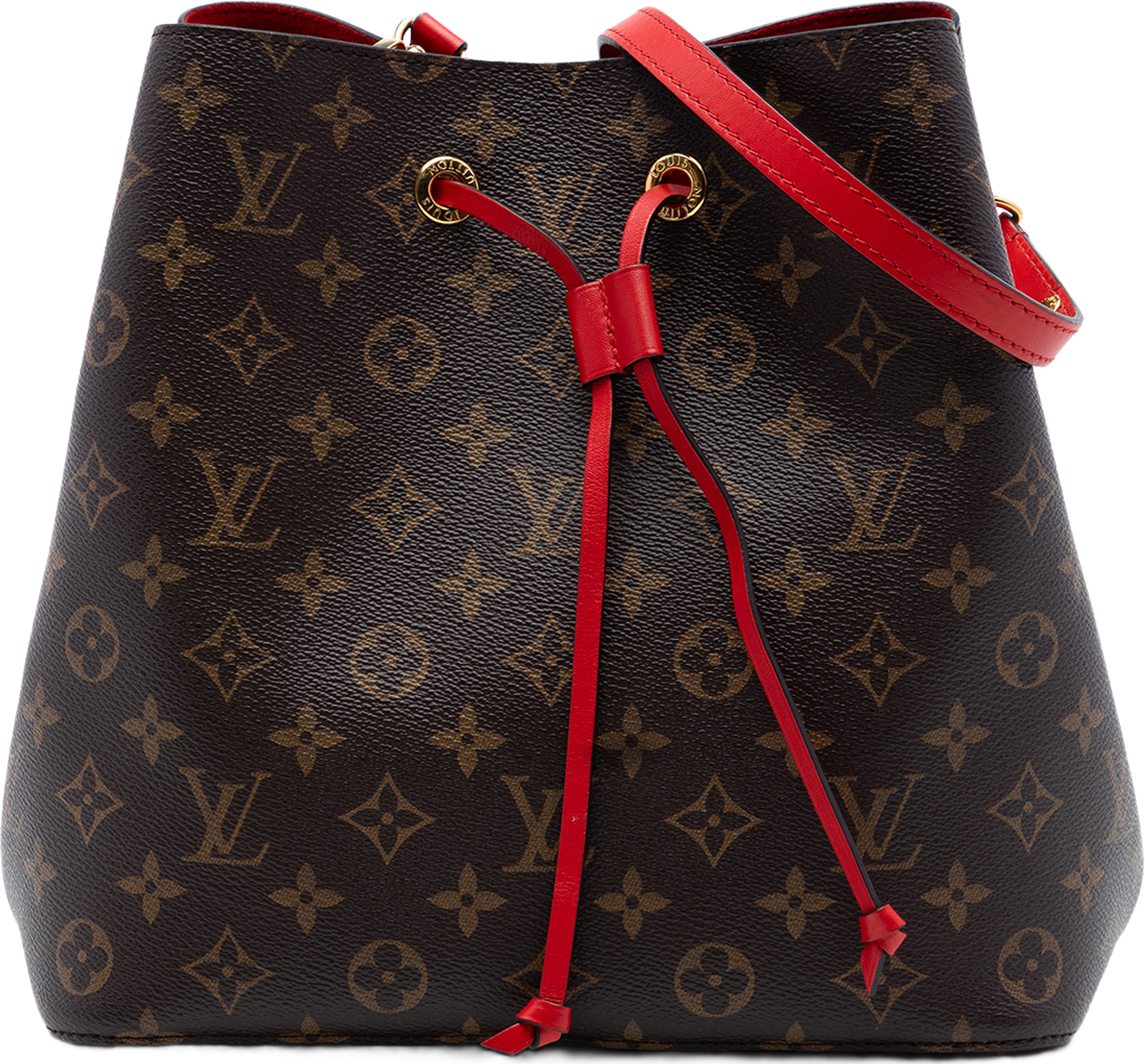 Louis Vuitton Monogram Neonoe Mm, från Luxclusif, i färgen brown.