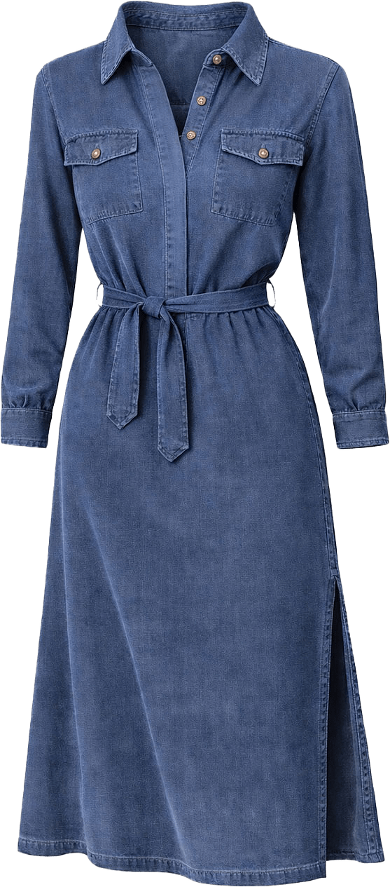 Ljungskär Tencelklänning, från Boomerang, i färgen Night Sky.