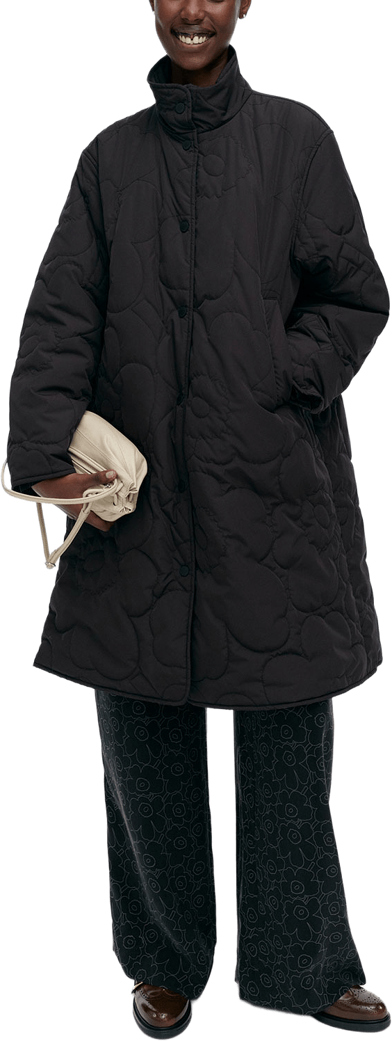 Keramika Piirto Unikko, från Marimekko, i färgen Black, Black.