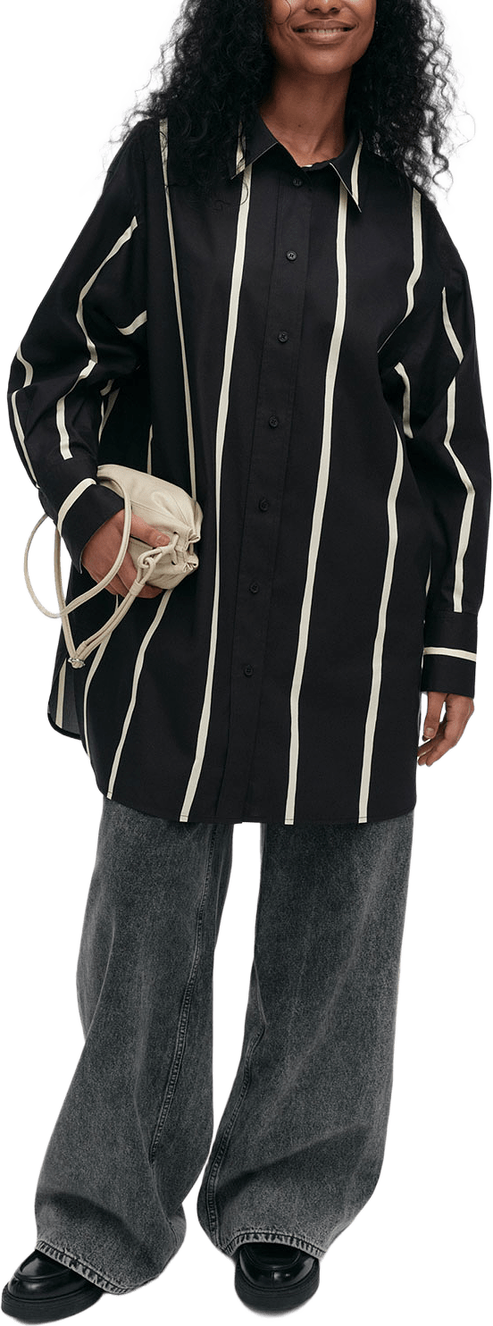 Nila Puhveli, från Marimekko, i färgen Black, Light Yellow.