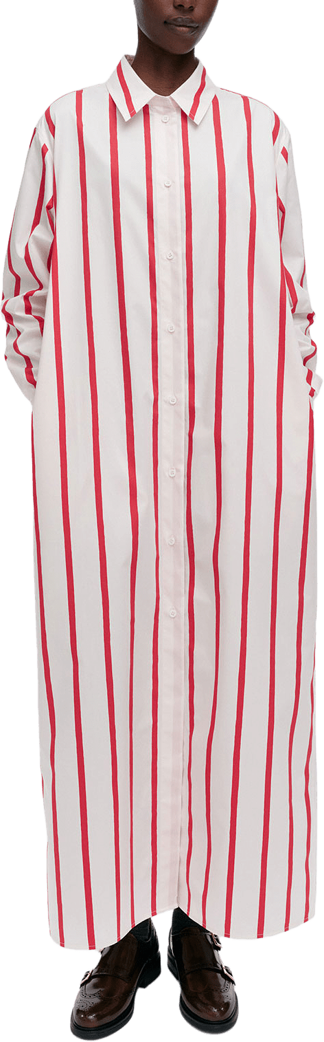 Muovata Puhveli, från Marimekko, i färgen Off White, Red.