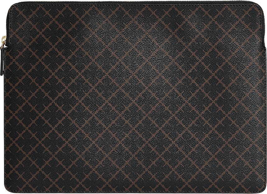 Ivy laptopfodral 13", från By Malene Birger, i färgen Dark Chokolate.