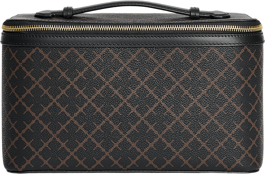 Bae Beauty Case, från By Malene Birger, i färgen Dark Chokolate.