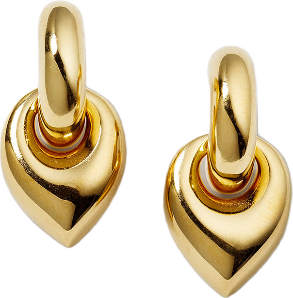 Melinda Earrings Gold, från Syster P, i färgen Gold.