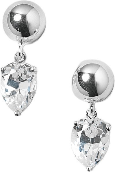 Katie Earrings Silver, från Syster P, i färgen Silver.