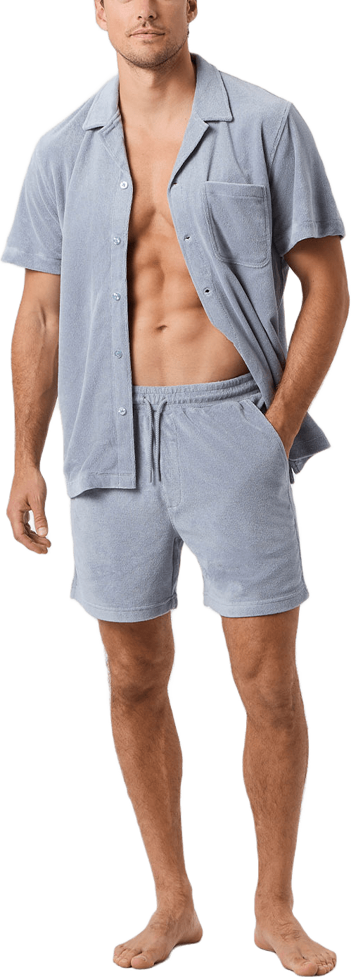 Borg Toweling Pool Shorts, från Björn Borg, i färgen Tradewinds.