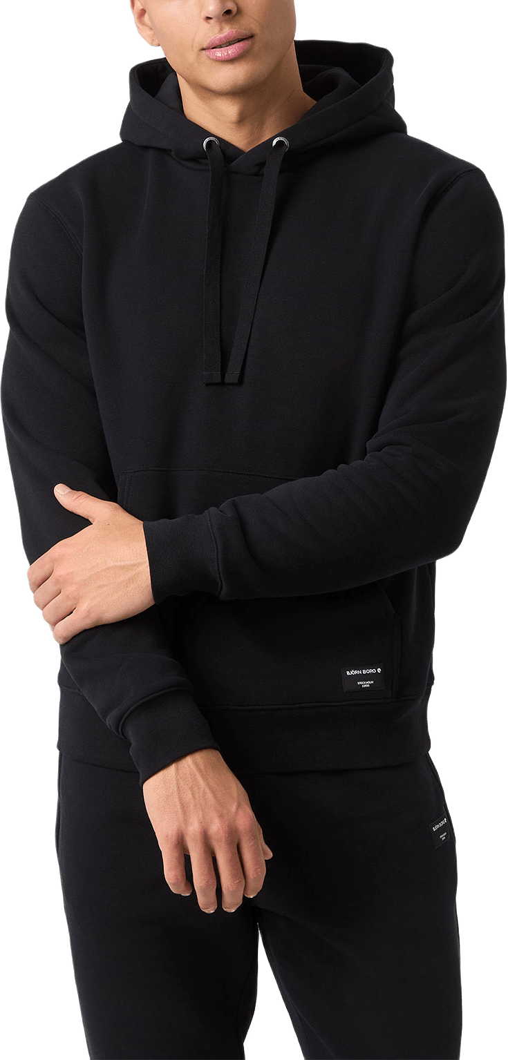Centre Hoodie, från Björn Borg, i färgen Black Beauty.