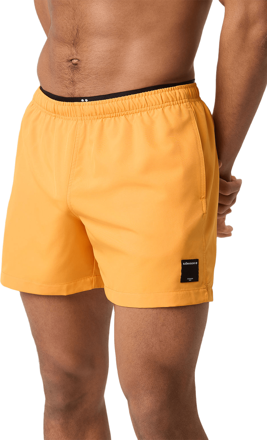Borg Elastic Swim Shorts, från Björn Borg, i färgen Apricot.