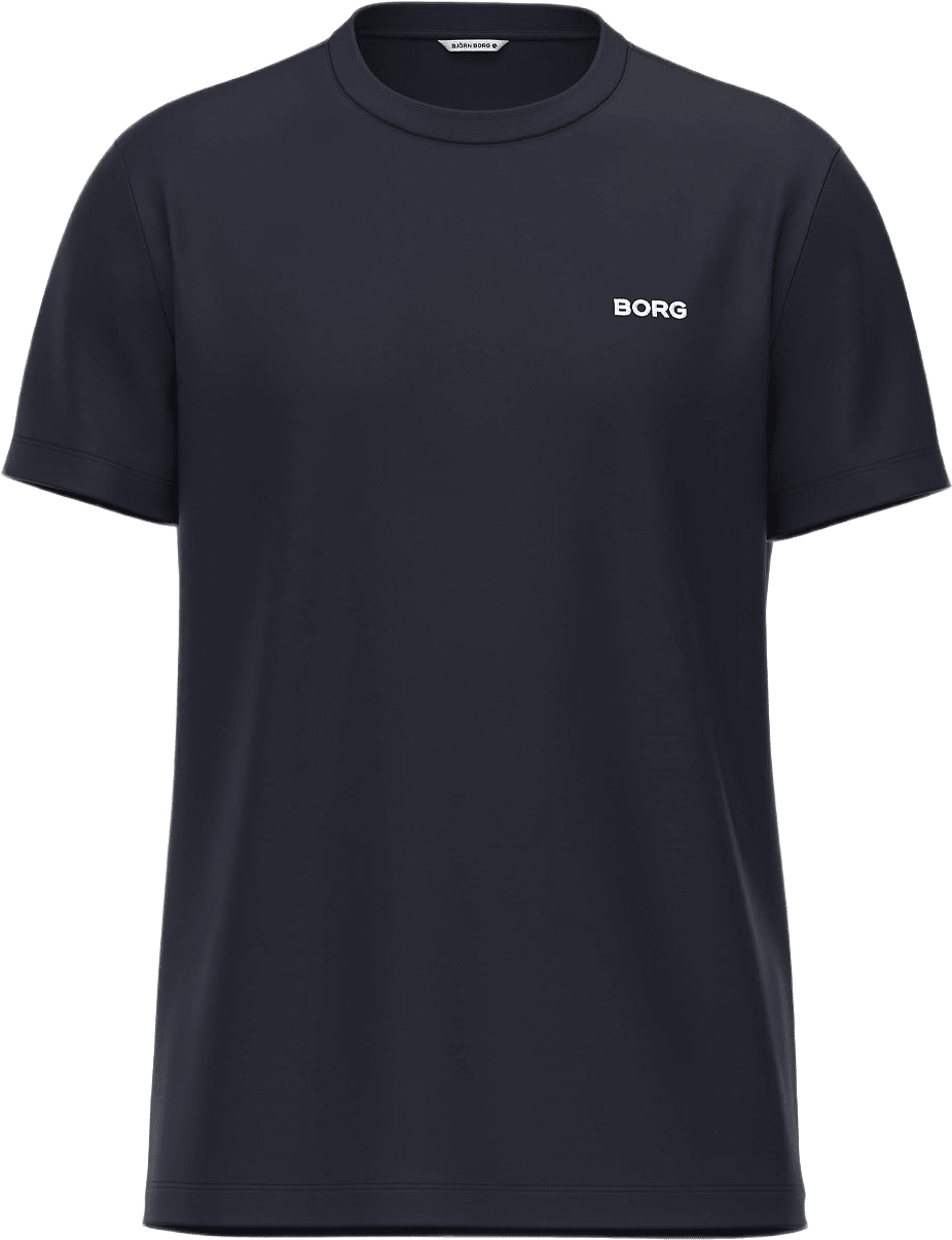Borg Essential 4 T-Shirt, från Björn Borg Sport, i färgen Night Sky.
