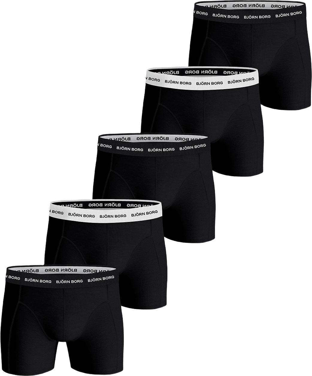 Cotton Stretch Boxer 5P, från Björn Borg, i färgen Multipack 1.