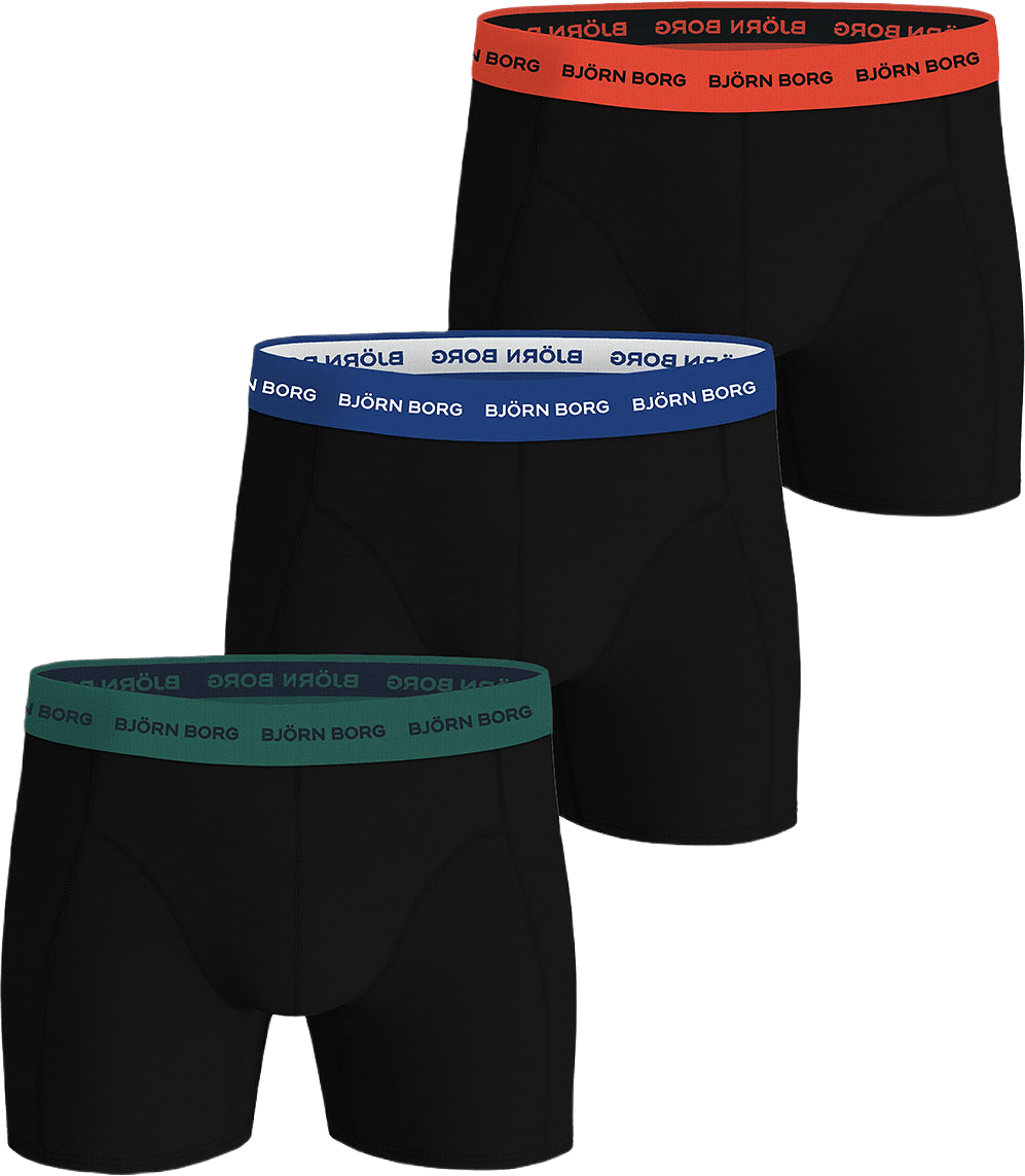 Cotton Stretch Boxer 3P, från Björn Borg, i färgen Multipack 2.