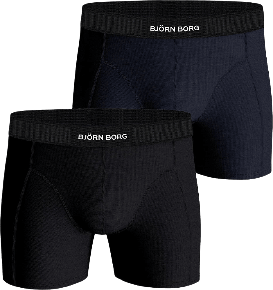 Organic Cotton Stretch Boxer 2P, från Björn Borg, i färgen Multipack 4.