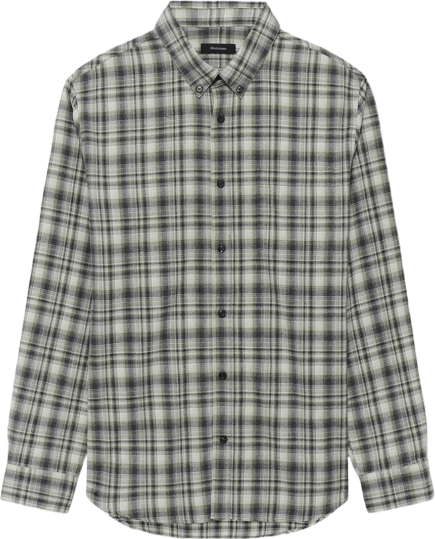 MAtrostol BD Shirt, från Matinique, i färgen Olive Night.