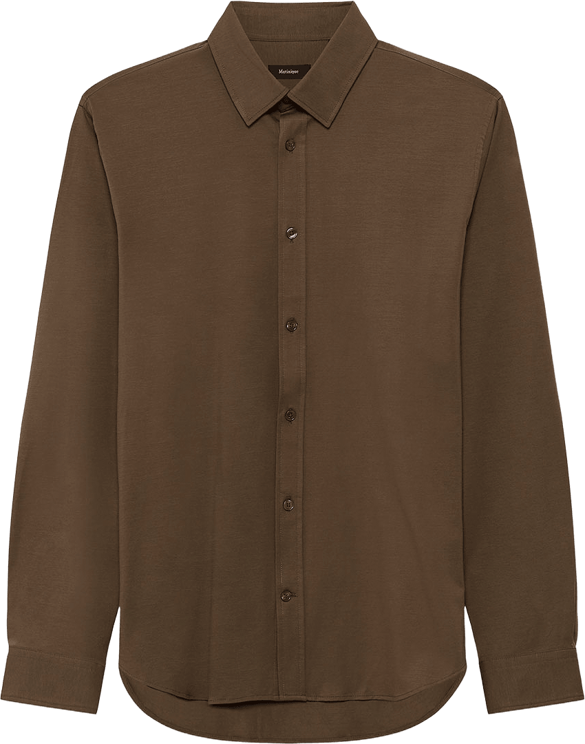 MAtrostol BU Shirt, från Matinique, i färgen Chocolate Chip.