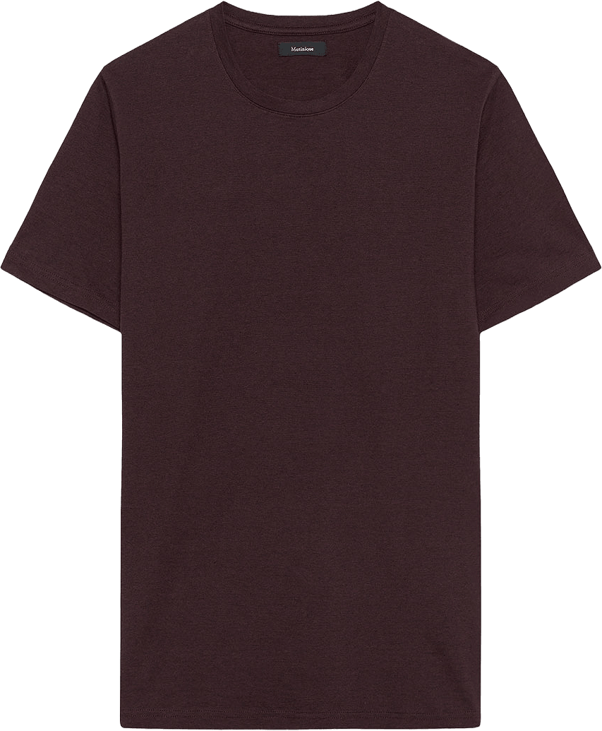 Jermane T-shirt, från Matinique, i färgen Decadent Chocolate.