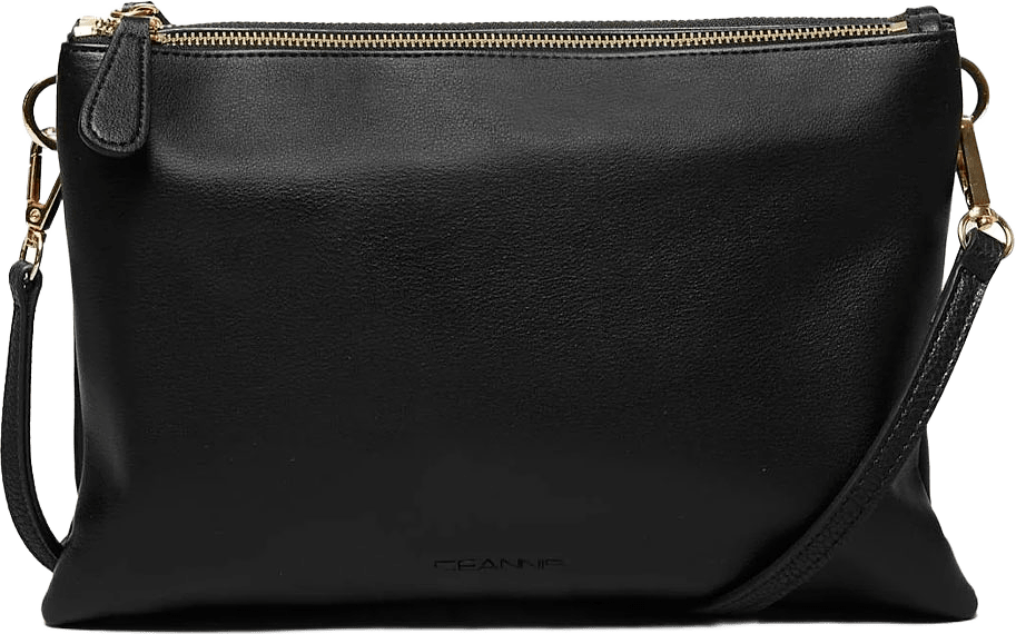 Two Pocket PU Bag Black, från Ceannis, i färgen Black.