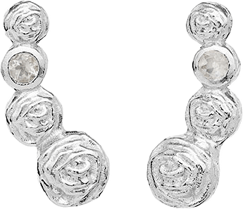 Diantha Örhängen, från Maanesten, i färgen Sterling Silver.