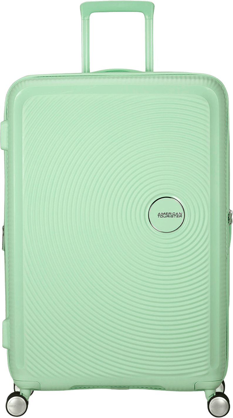 Soundbox expanderbar kabinväska 77 cm, från American Tourister, i färgen Pastel Green.