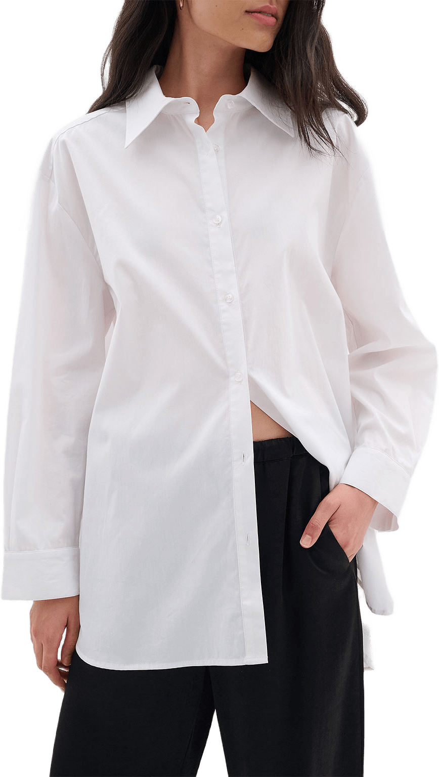 SonjahIW Shirt; InWear Shirt, från Inwear, i färgen Pure White.