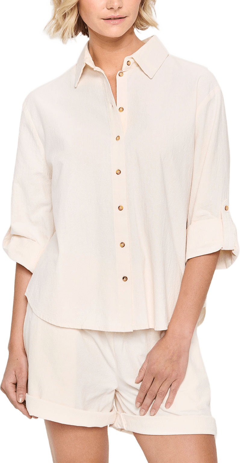 Zalinda SZ Shirt, från Saint Tropez, i färgen Ice.