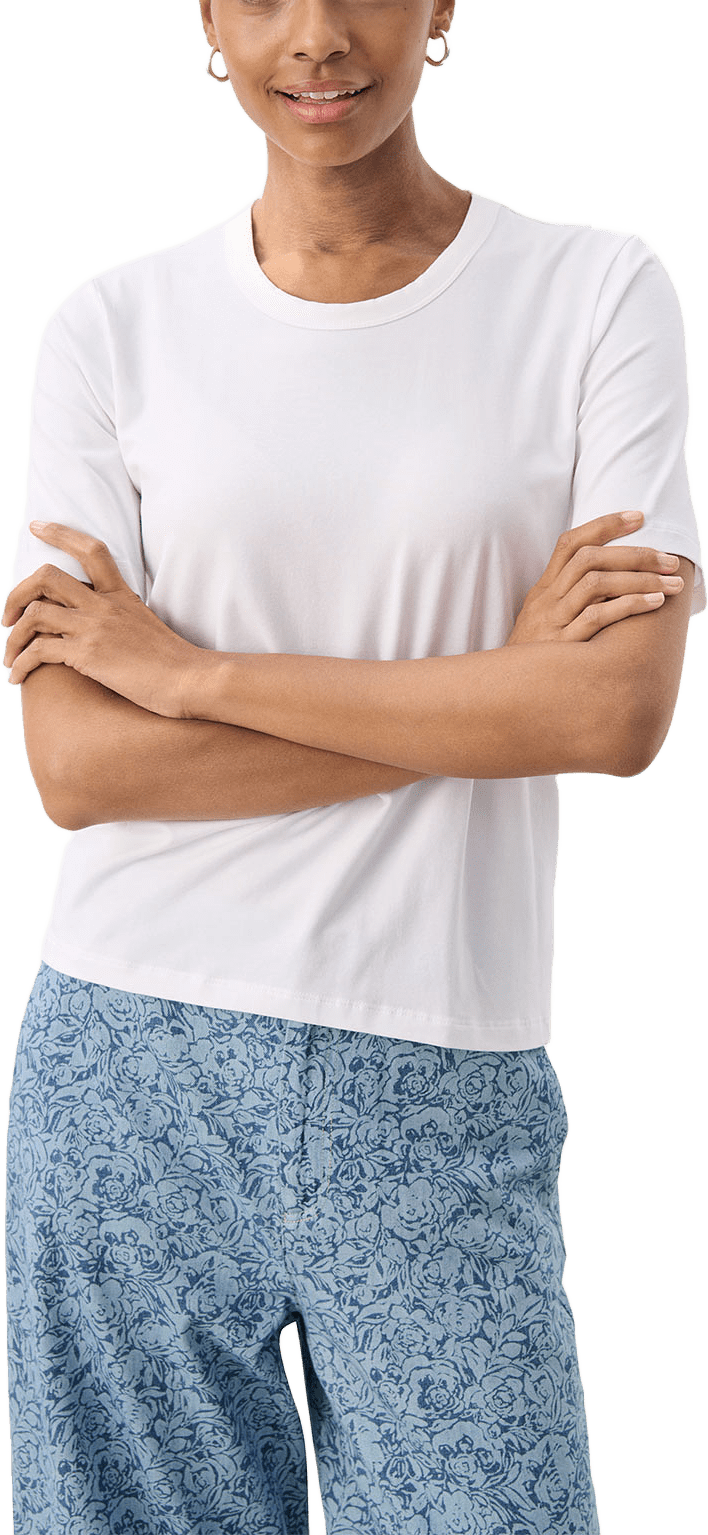 RataniPW T-shirt, från Part Two, i färgen Bright White.